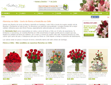 Tablet Screenshot of floristeriajivyi.cl